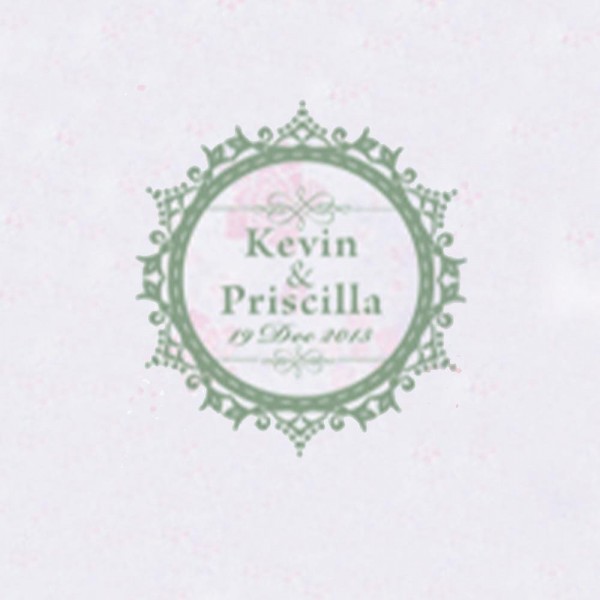 Personalized Initials with Date Wax Seal Stamp Design Your Own - Style 170-25MM