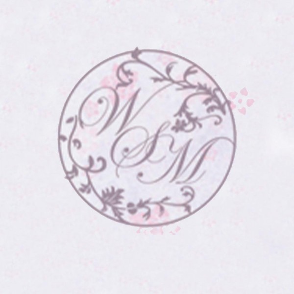 Personalized Double Initials Wax Seal Stamp Design Your Own - Style 097-25MM