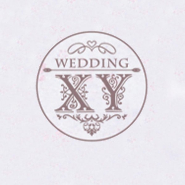 Personalized Initials Wax Seal Stamp Design Your Own - Style 286-25MM