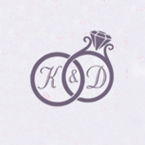 Personalized Double Initials Wax Seal Stamp Design Your Own - Style 424-25MM