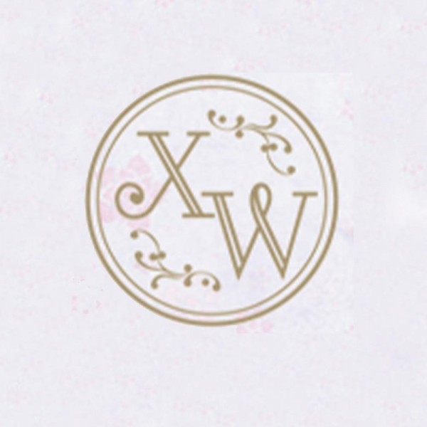 Personalized Double Initials Wax Seal Stamp Design Your Own - Style 364-25MM