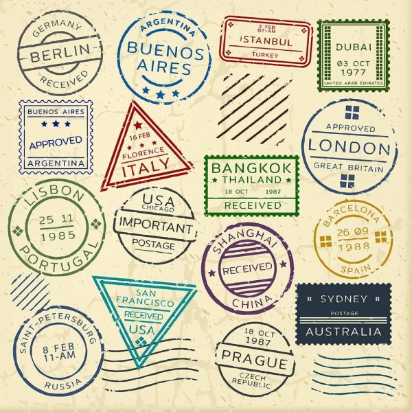 CUSTOM YOUR OWN FULL DESIGN - DIY Address Hand Stamp