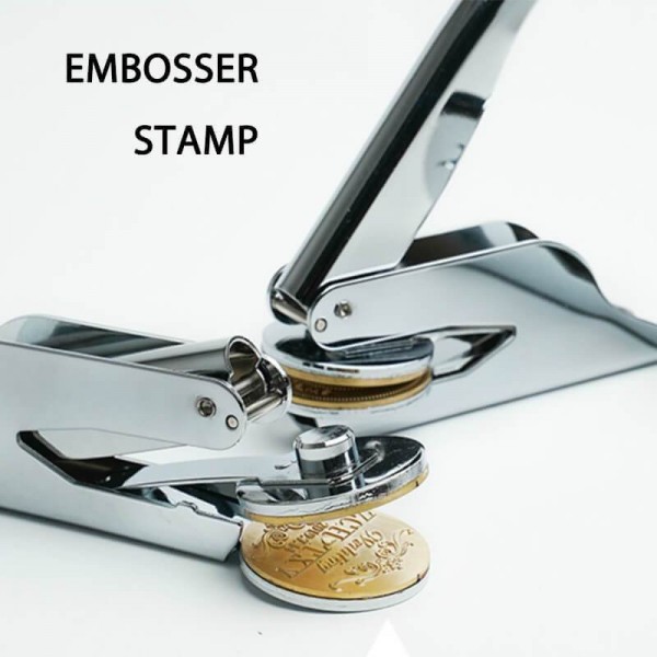 YOUR OWN FULL DESIGN - Custom Embossing Stamp / DIY Seals