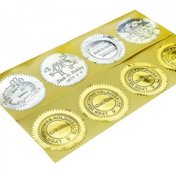 YOUR OWN FULL DESIGN - Custom Embossing Stamp / DIY Seals