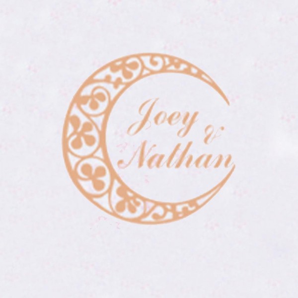 Personalized Initials Wax Seal Stamp Design Your Own - Style 038-25MM