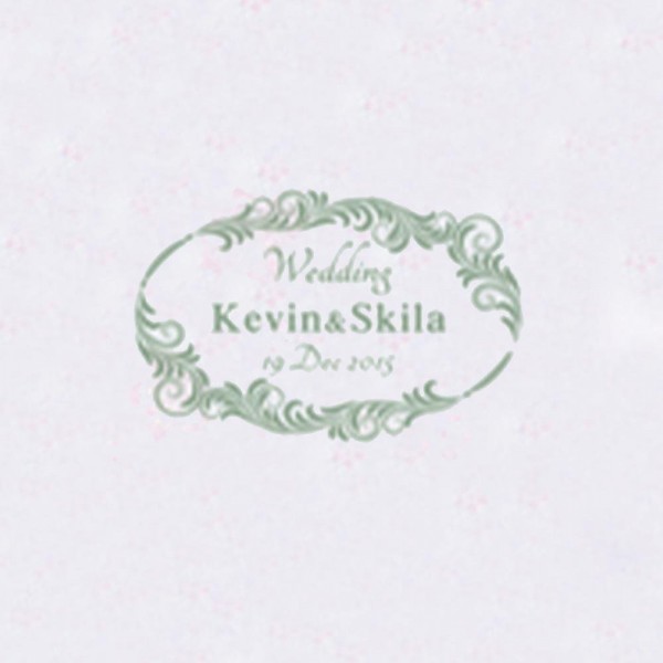 Personalized Initials with Date Wax Seal Stamp Design Your Own - Style 171-25MM