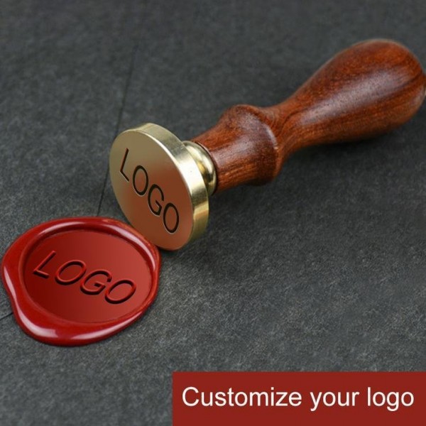 Your Custom Made Personal Wax Seal Round Stamps // 7 Sizes