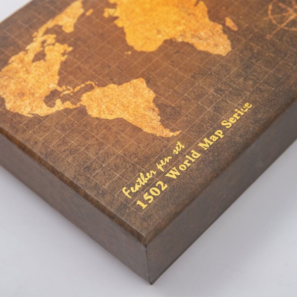 Wax Seal Stamp Set - 12 Stamps Plant Series with Map Gift Box